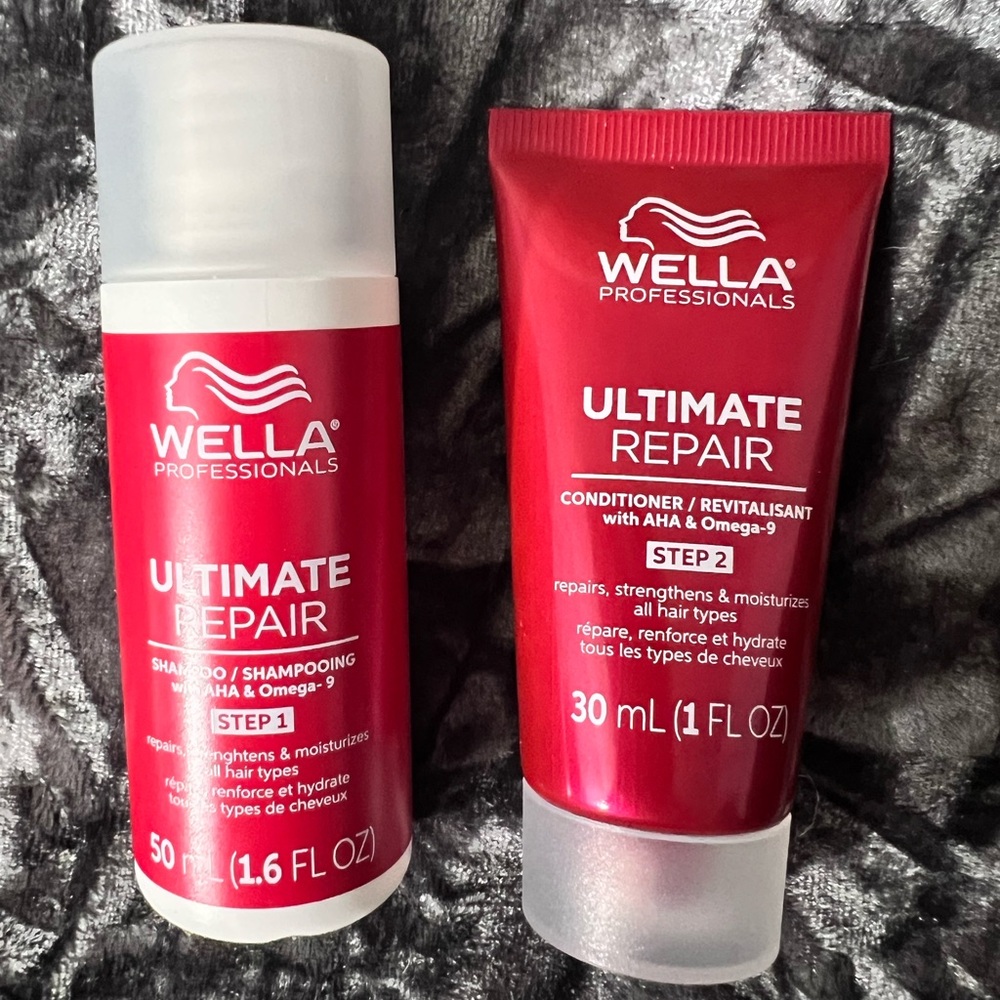 NEW Wella Professionals Ultimate Hair Repair Step 1 & 2